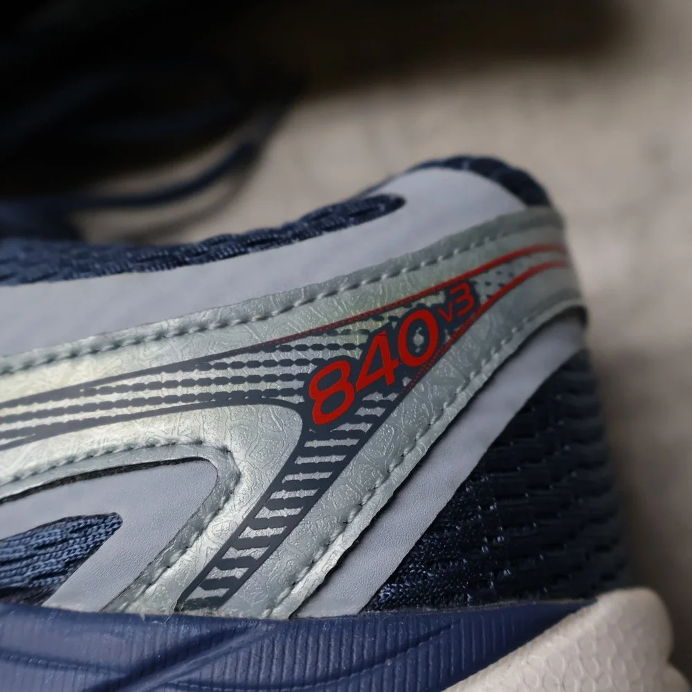 New Balance 840v3 Running Shoes Mens 13 Blue Silver Mesh Athletic M840GG3 NB